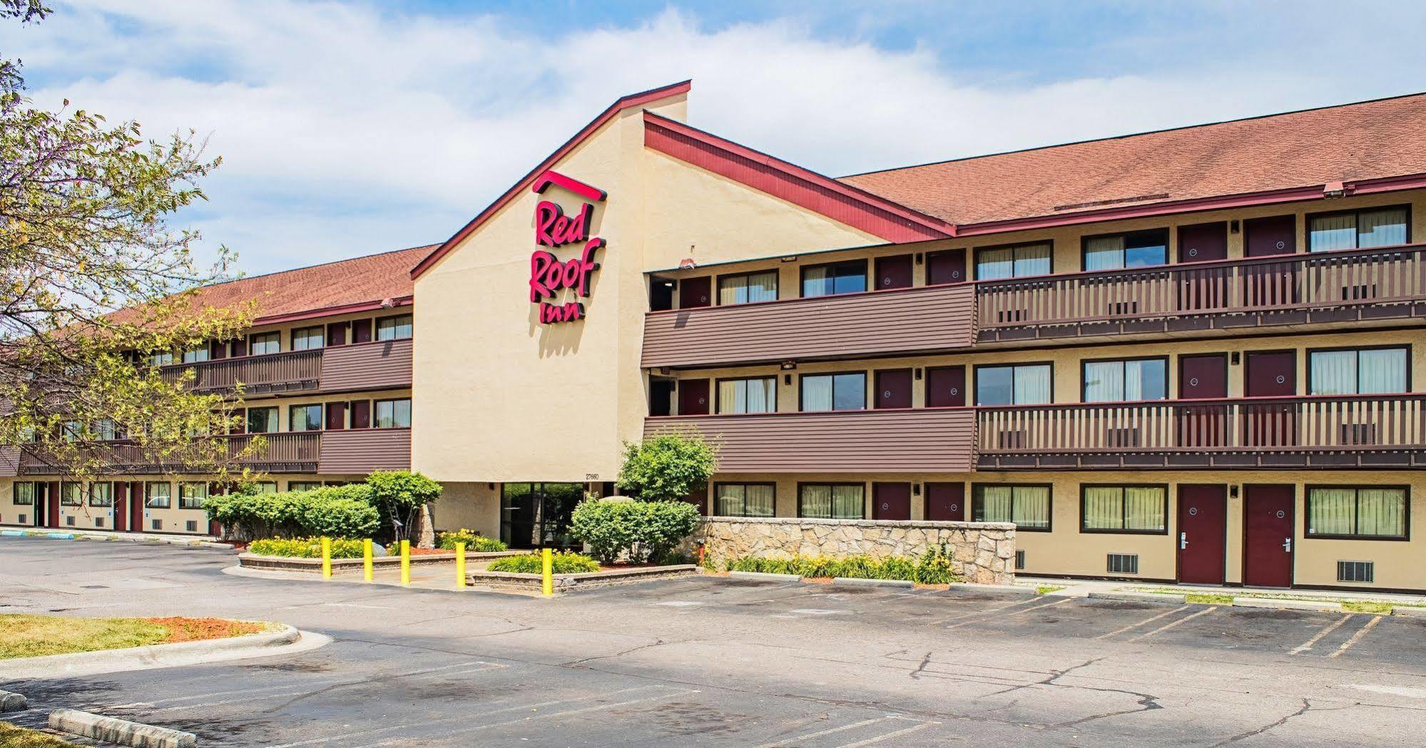 Red Roof Inn Detroit/Southfield Exterior foto